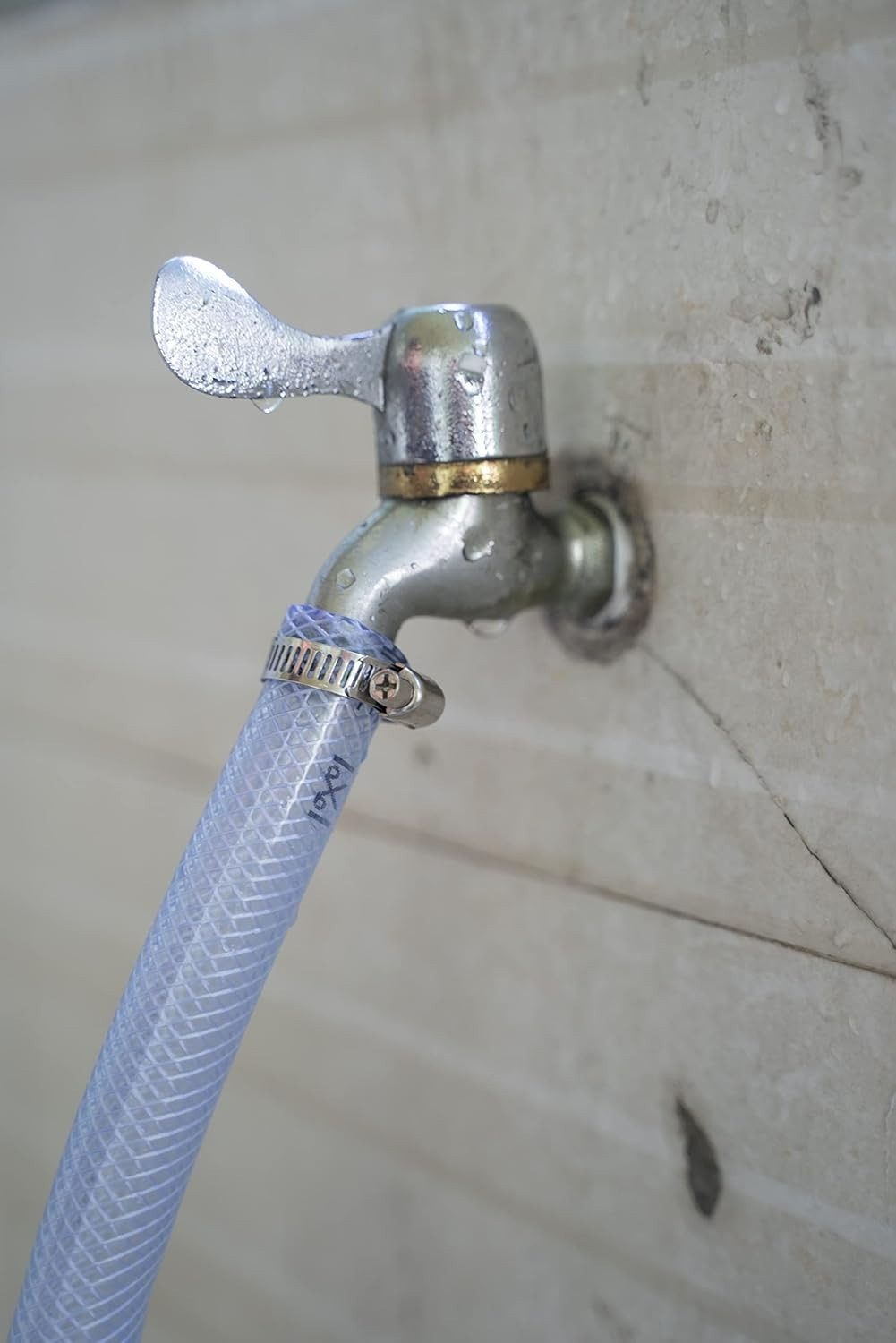 Flexible Braided Clear PVC Hose 3/4″ ID, 10ft – Ideal for Food & Water