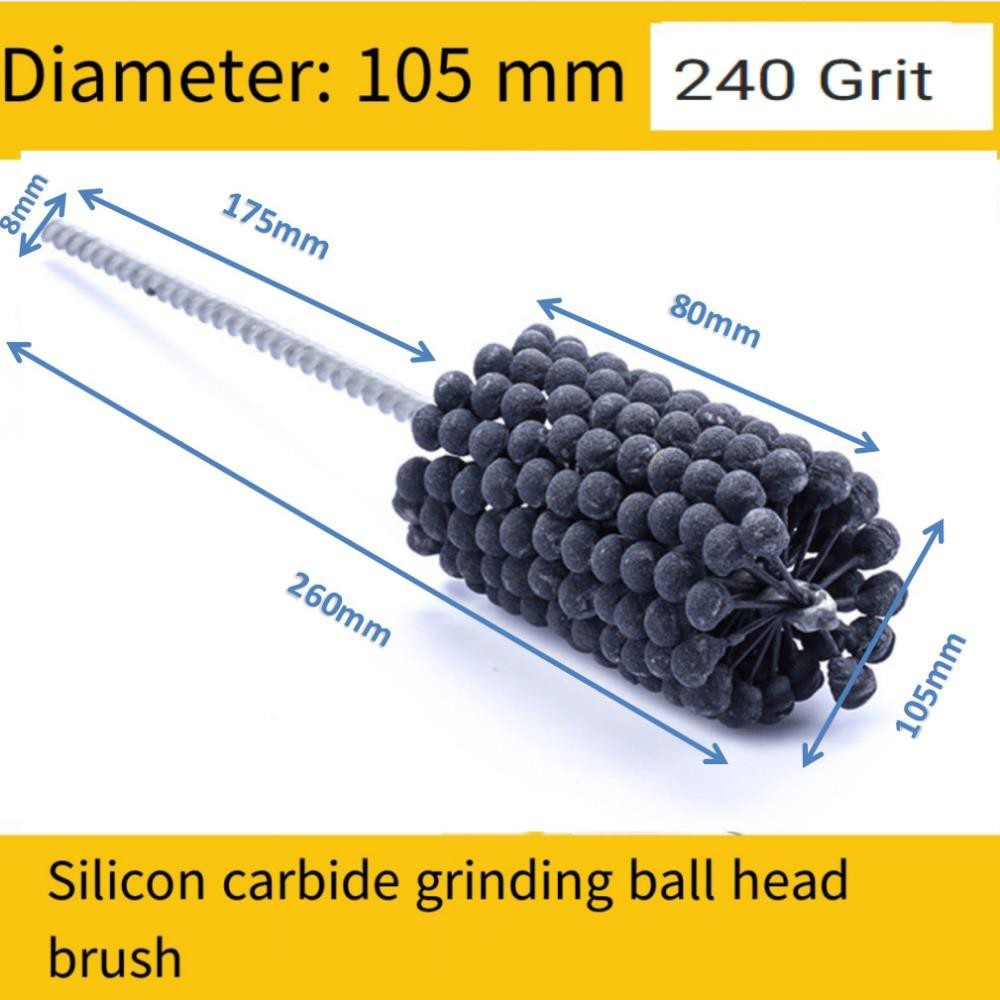 4in 100mm to105mm Engine Cylinder Hone Bore Brush Ball 240 grit Polishing Tool