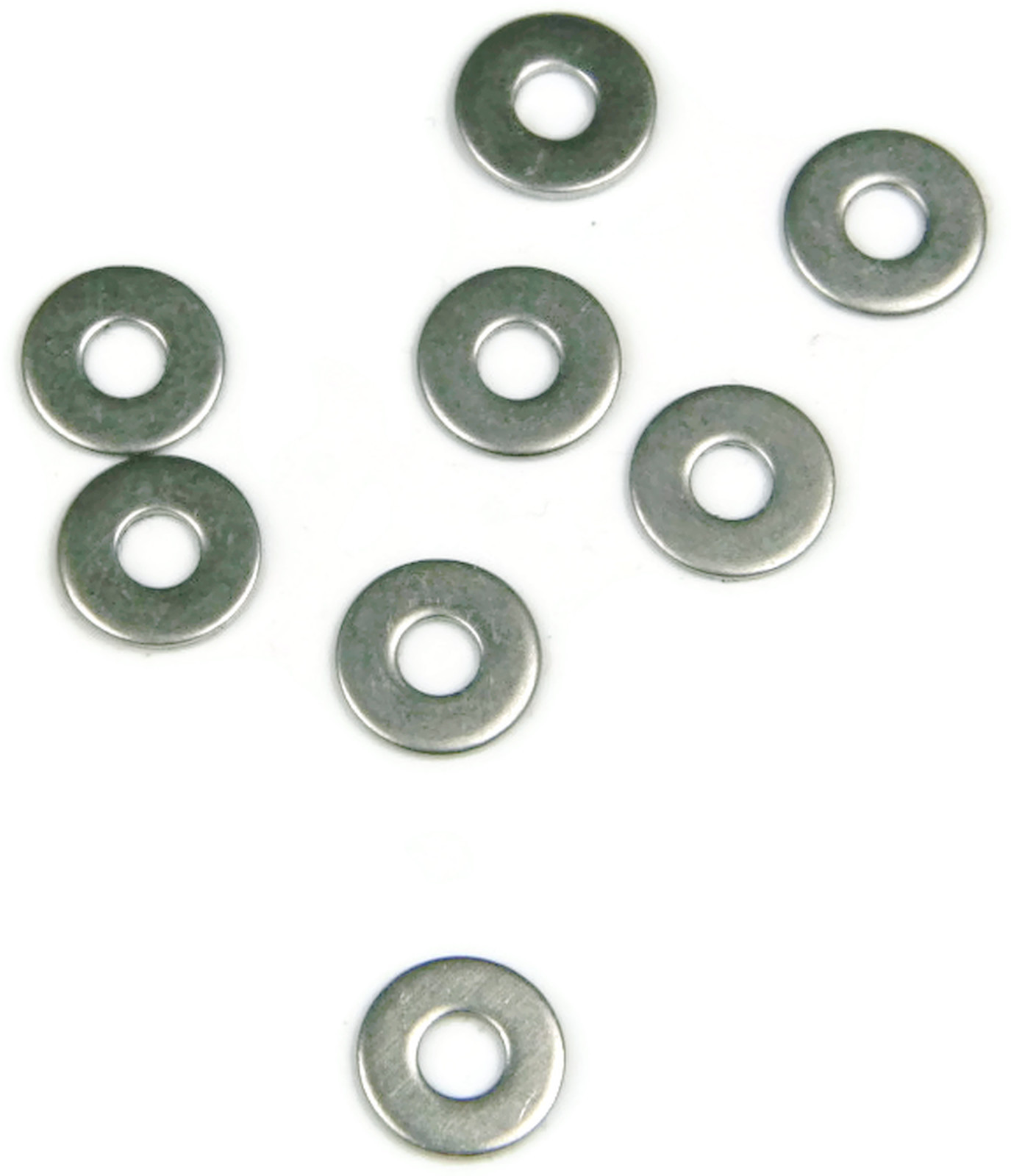 Stainless Steel NAS Flat Washer #8, Qty 1000