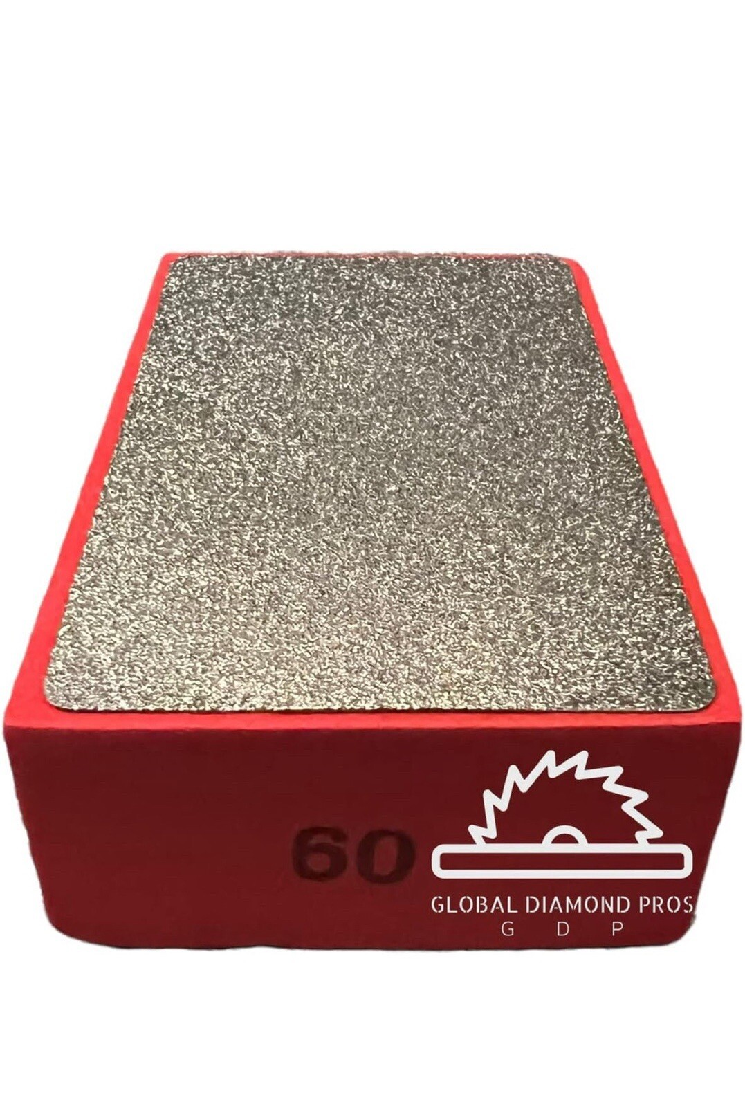Diamond Hand Polishing Pads for Sanding & Grinding Stone, Concrete, Glass – 4PK