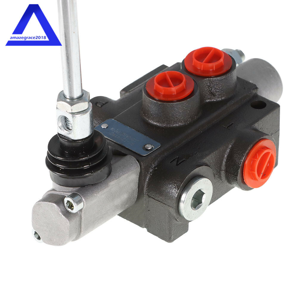 1 Spool 11 GPM Hydraulic Directional Control Valve Monoblock Double Acting