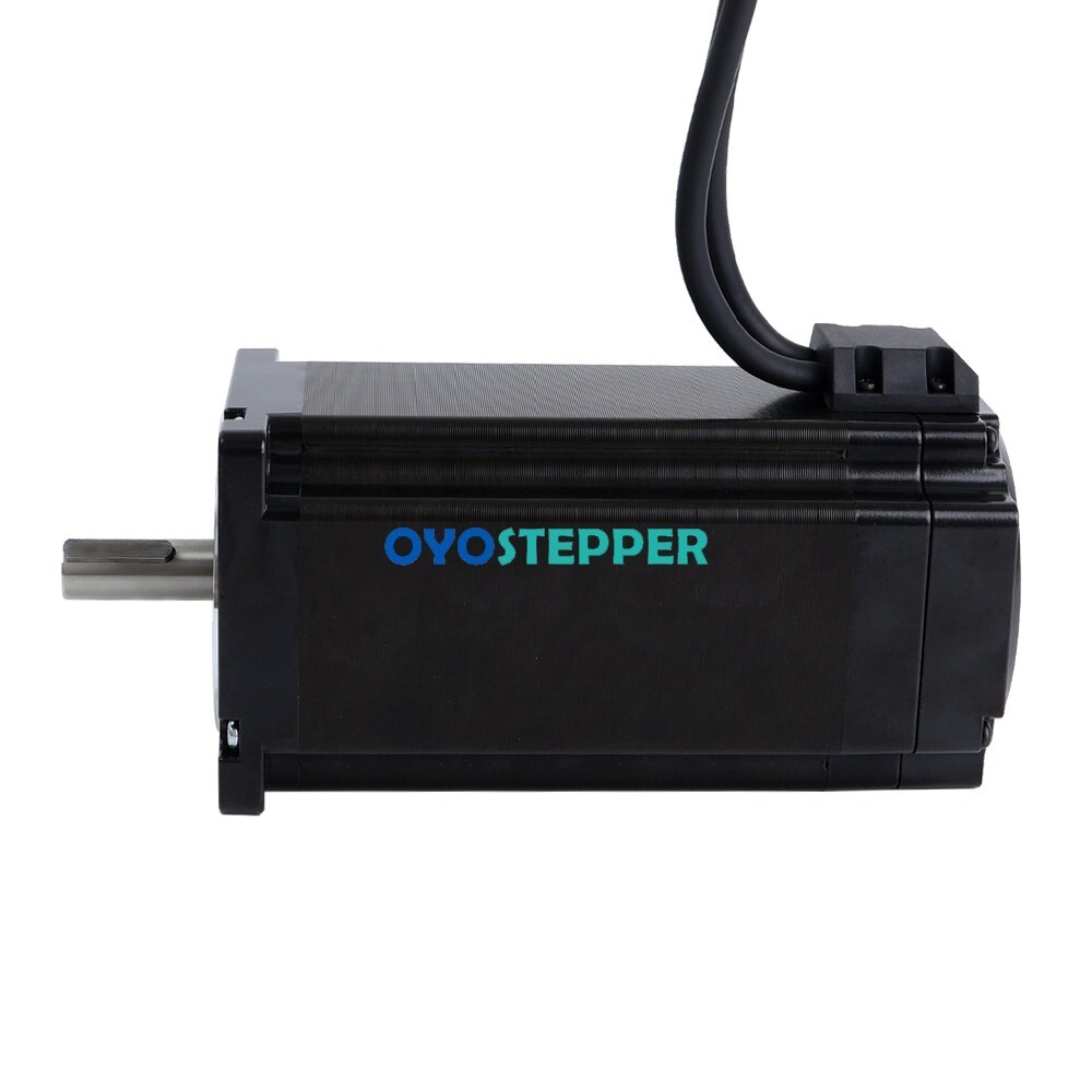 Nema 34 Closed Loop Stepper Motor 1.8deg 12Nm 6A Φ14mm Encoder 1000CPR 86 x 86mm