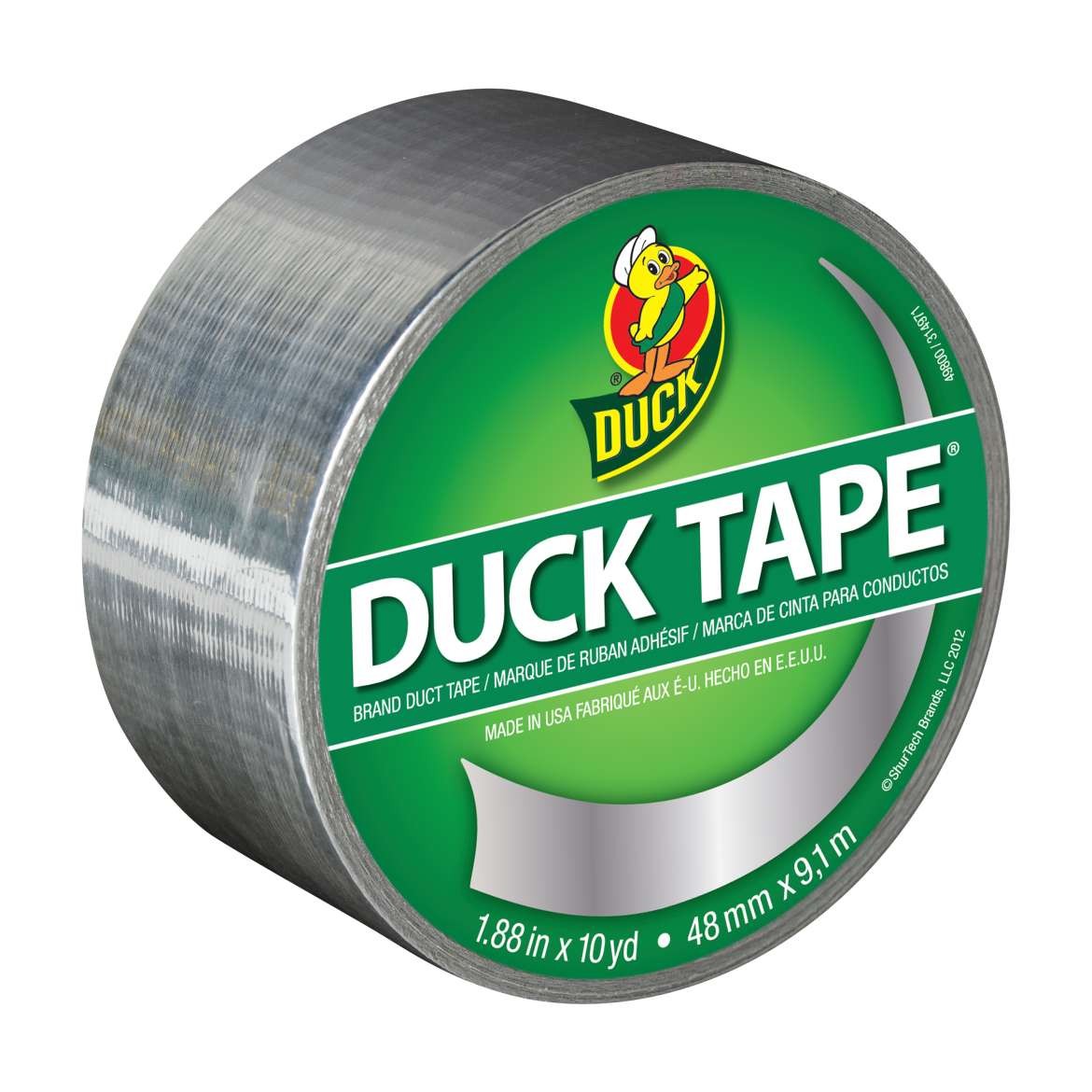 Duck Brand Metallic Duct Tape: 1.88 in. x 30 ft. (Chrome)