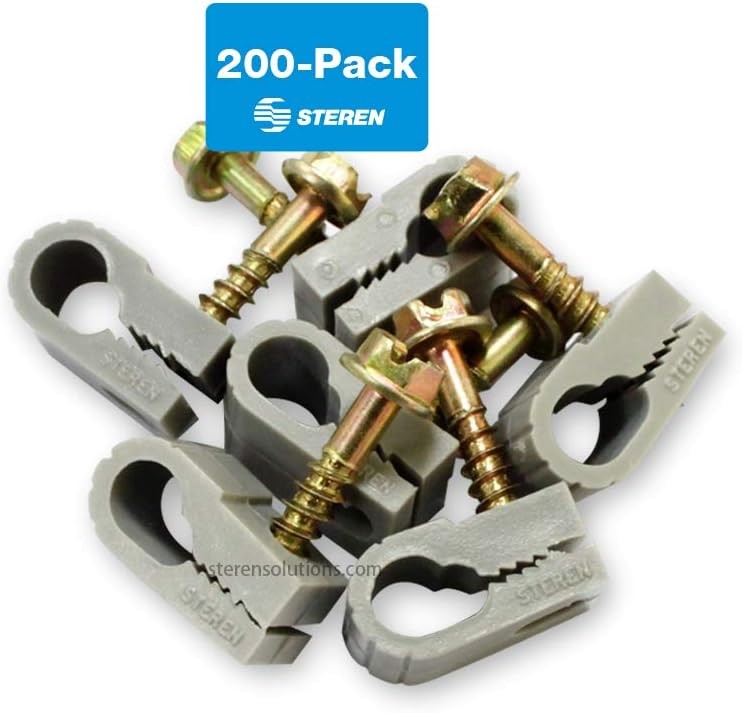 Coaxial Cable Clips – Cable Holder – Wire Clips – Siding Clips for Hanging