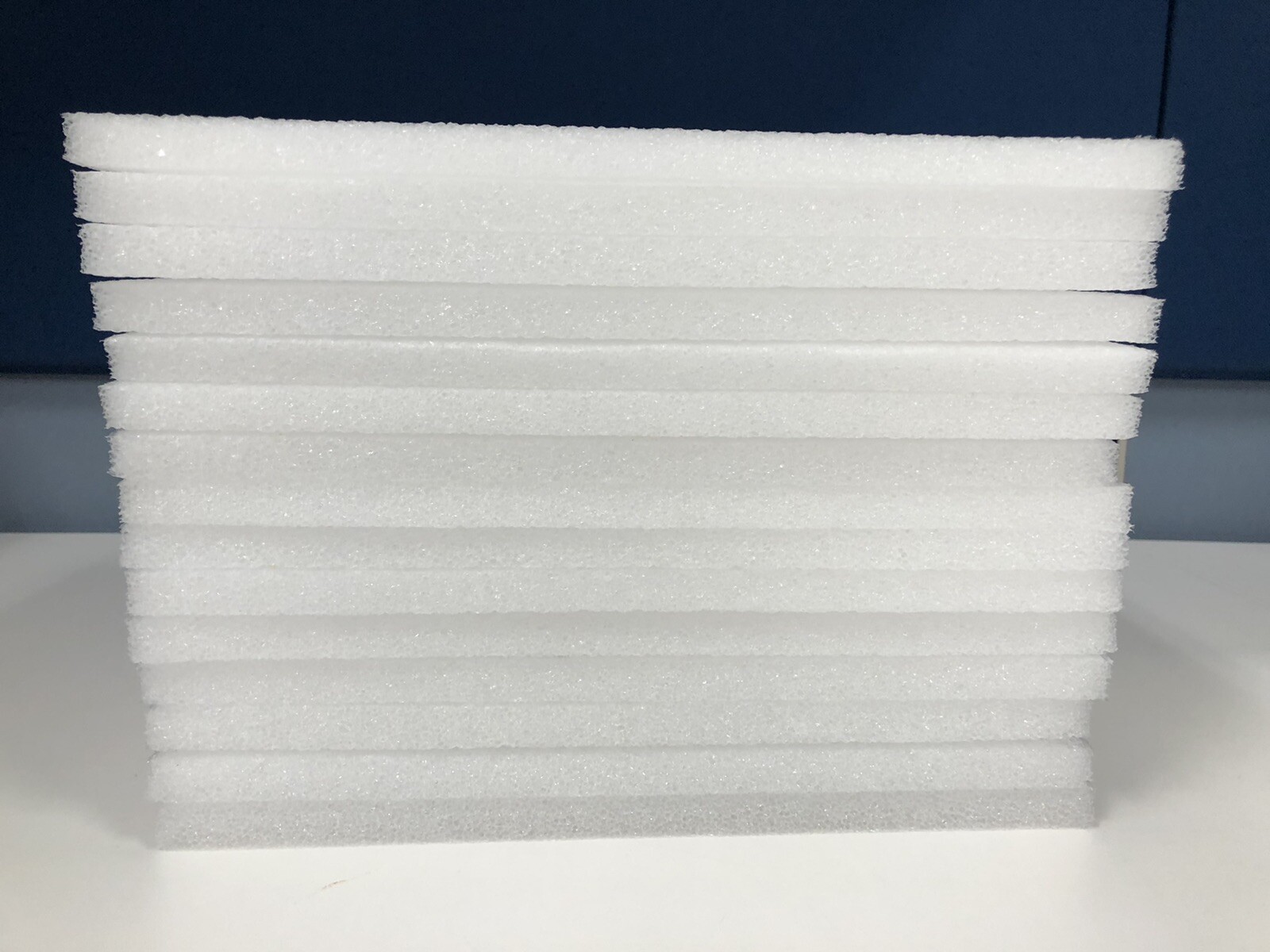 Polyethylene Foam Board Shipping/Packing,ArtsCrafts 15 pcs 11.75”X9”X 0.5”White