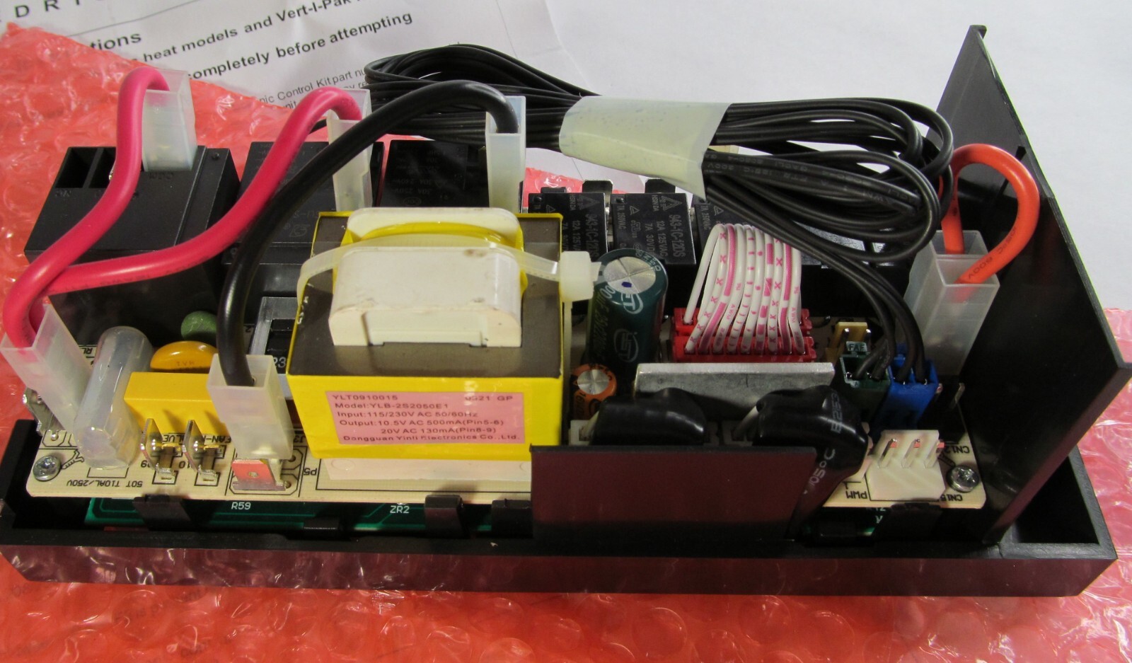 FRIEDRICH 62601008 VERT-I-PAK ELECTRIC HEAT MAIN ELECTRONIC CONTROL BOARD