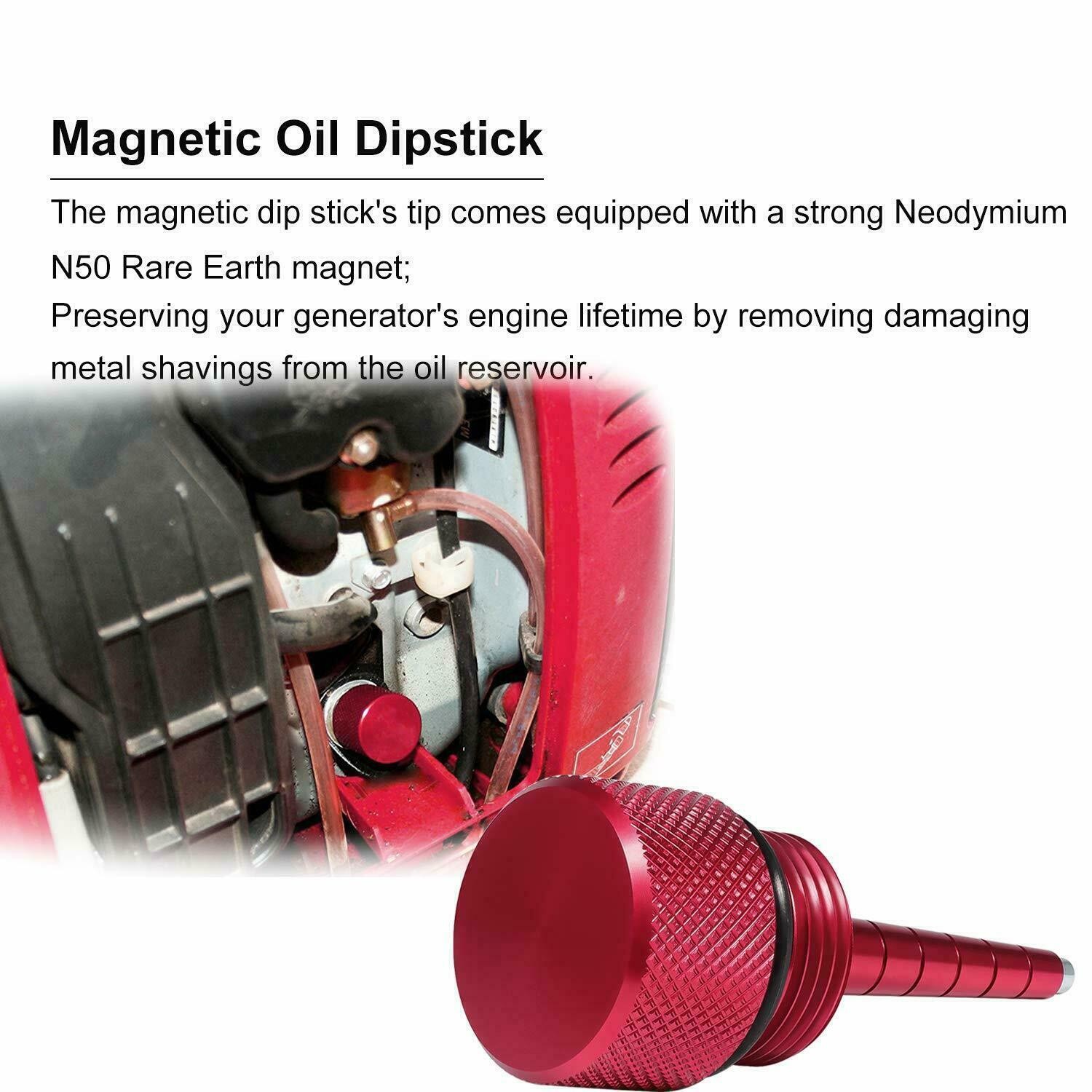 Extended Run Gas Cap Hose Oil Funnel Dipstick Kit For Honda Generator EU2200i