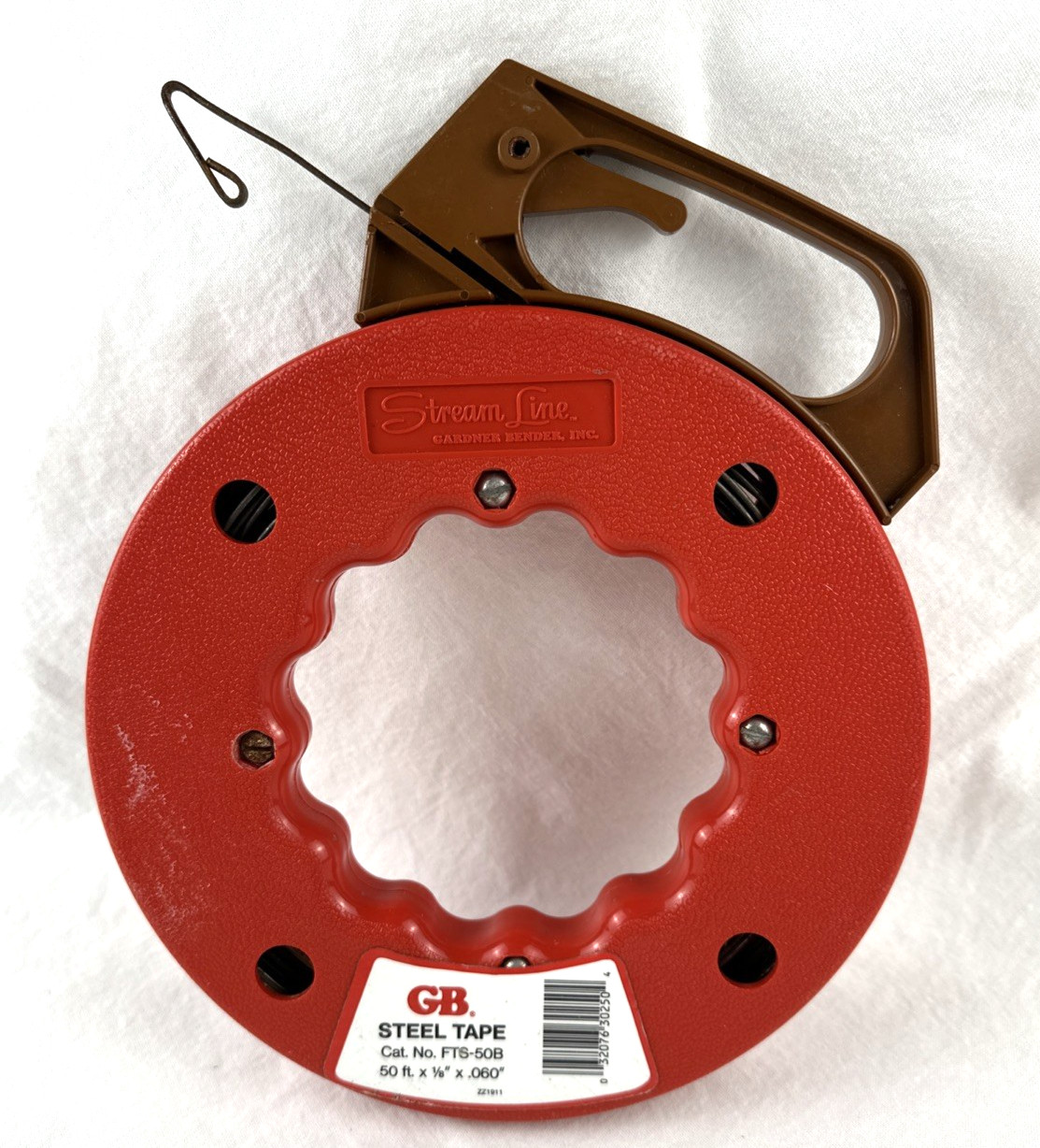 GB Steel Tape Stream Line FTS-50B, 50 ft. x 1/8″ x .060″ , Free Shipping
