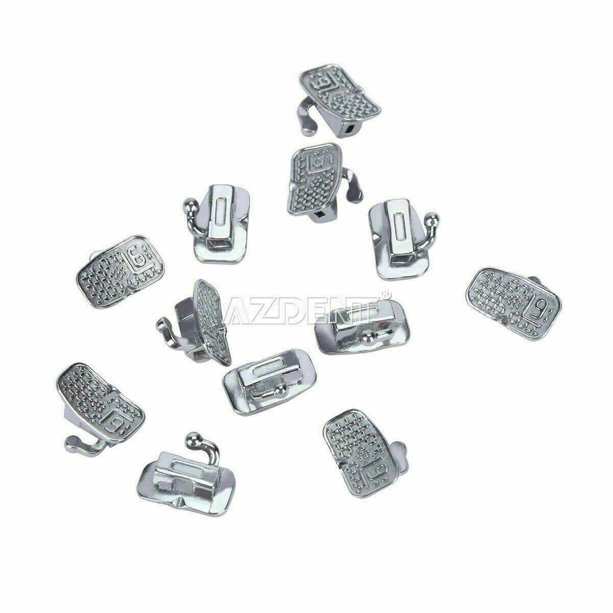 50sets Dental Orthodontic Bondable Buccal Tubes 1st Molar Mono Non-Conv 200pcs