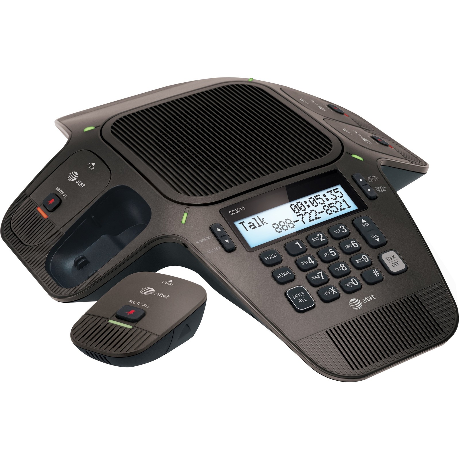 AT&T SB3014 DECT 6.0 Conference Phone Corded/Cordless