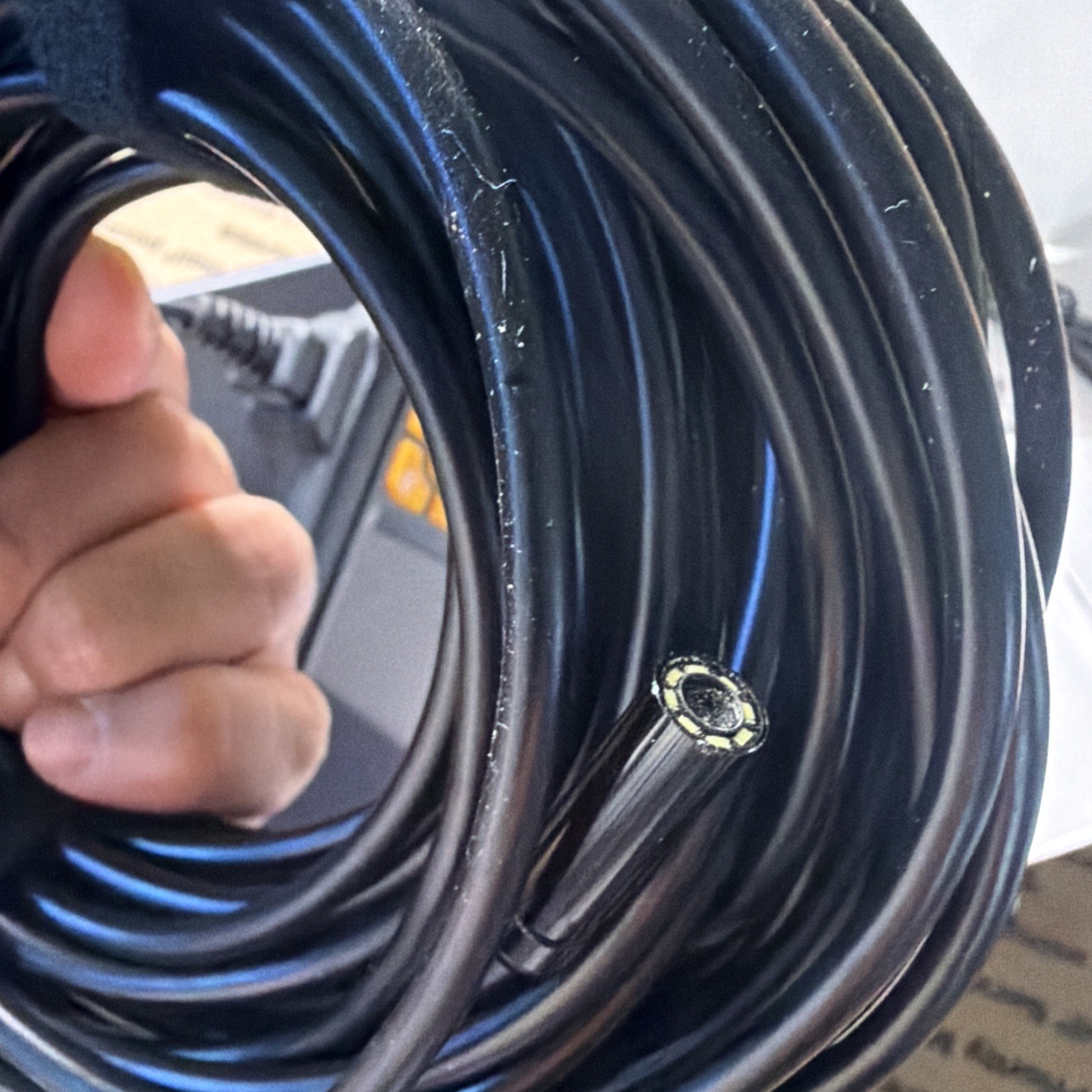 P100 Industrial Endoscope Bore Scope 4.3″ Screen, Waterproof 50FT