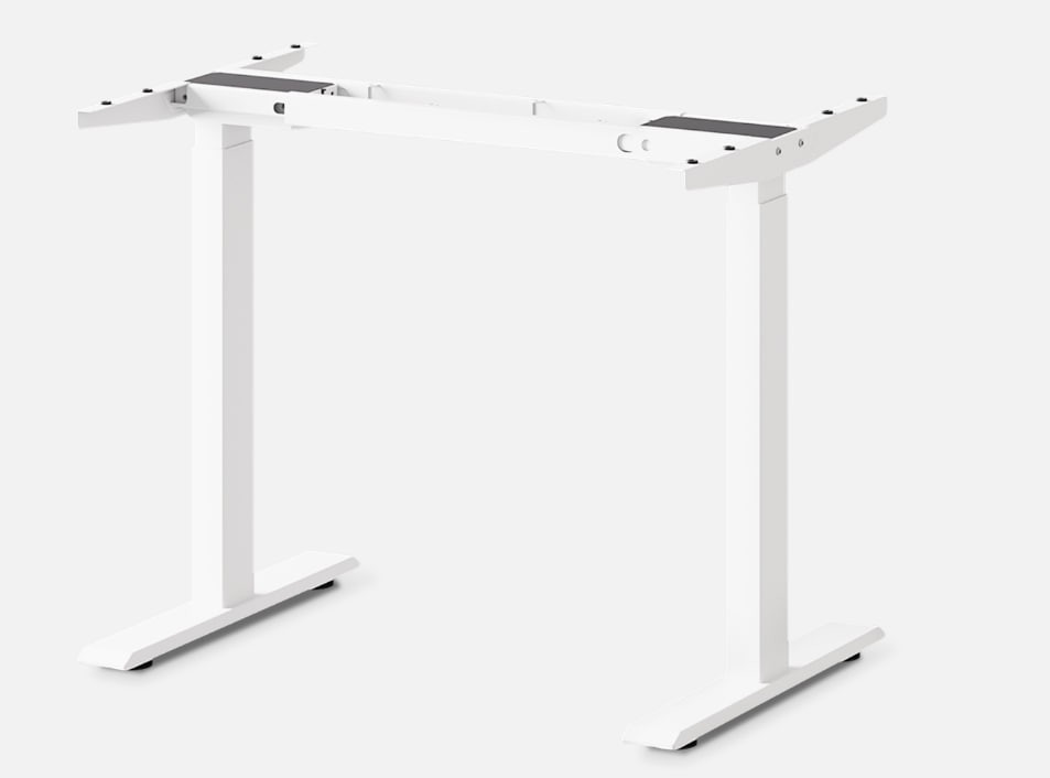 Autonomous Desk DIY – 2-Stage Height Adjustable Standing Desk Frame, White, Ship