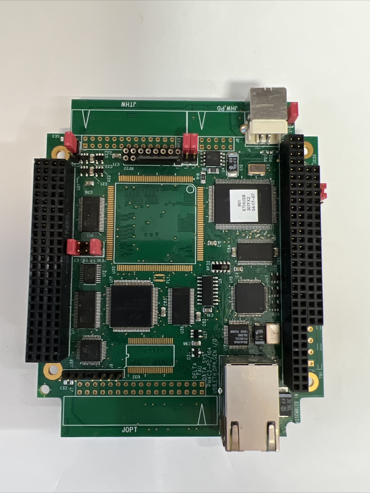 Delta Tau PMAC2-PC/104 USB, ETH, DPR, GEN I/O ASSY 603672-10C Axis