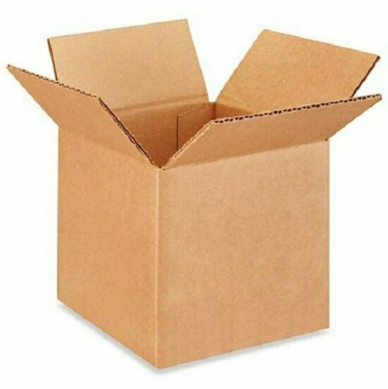 500 6x6x6 Cardboard Paper Boxes Mailing Packing Shipping Box Corrugated