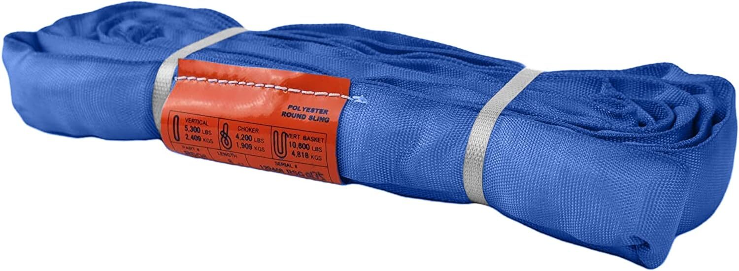 ATERET Powerlift Polyester Endless Round Slings Heavy Duty Poly Lifting Sling