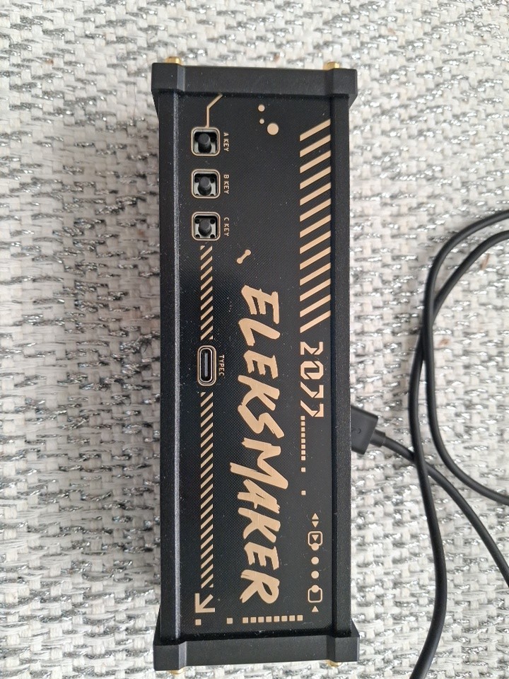 EleksMaker EleksWFD2 Creative Desktop Electronic Pseudo-fluorescent Tube Clock