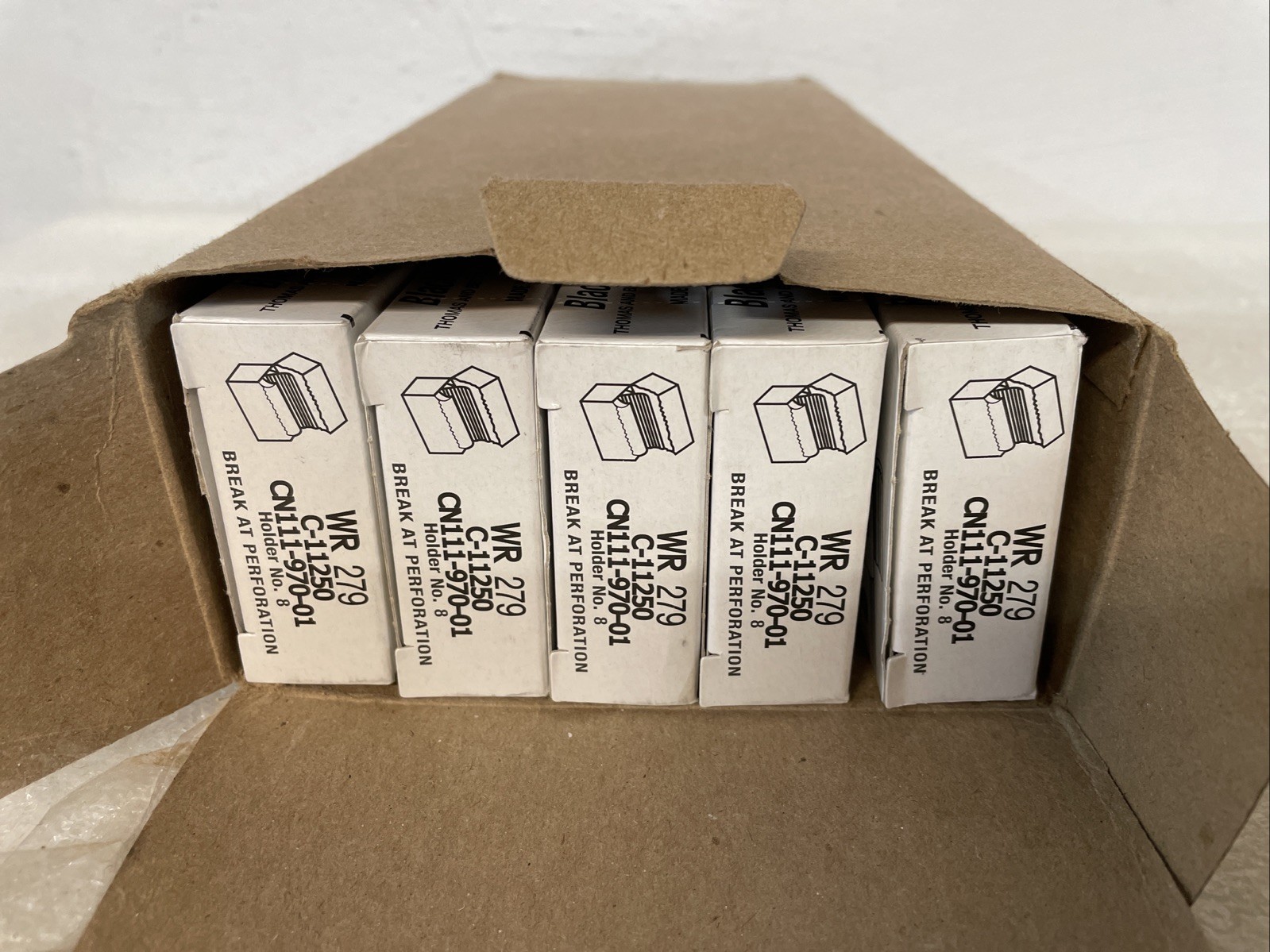 Blackburn WR279 Wide Range Aluminum Tap Compression Connectors Case Of 25 New