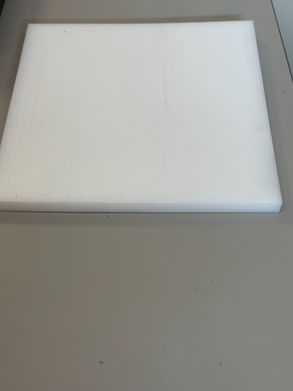 UHMW Polyethylene Plastic Sheets – 24″x48″x3/4″ Thick – Natural White
