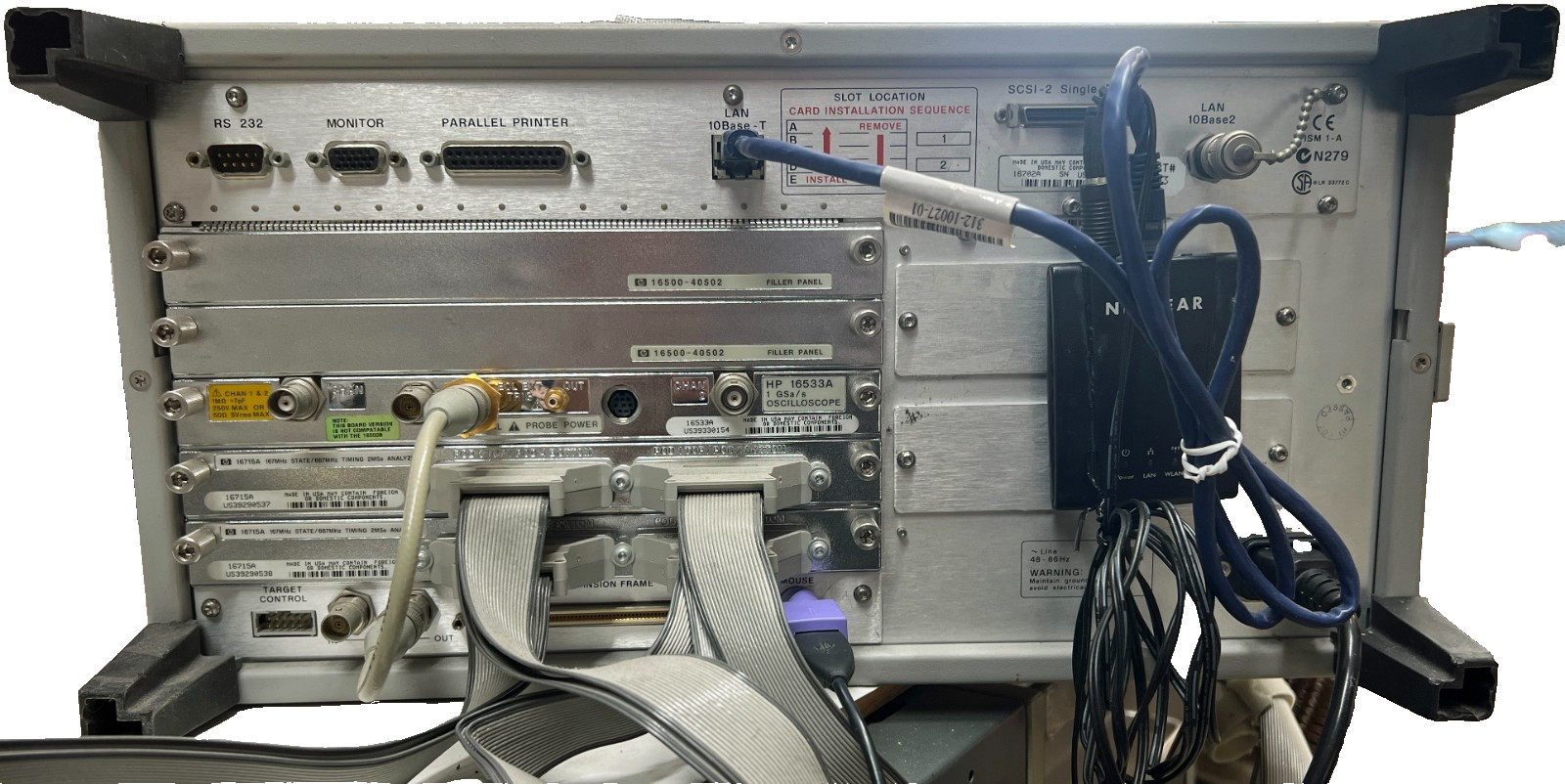 HP Hewlett-Packard LOGIC ANALYSIS SYSTEM 16702A