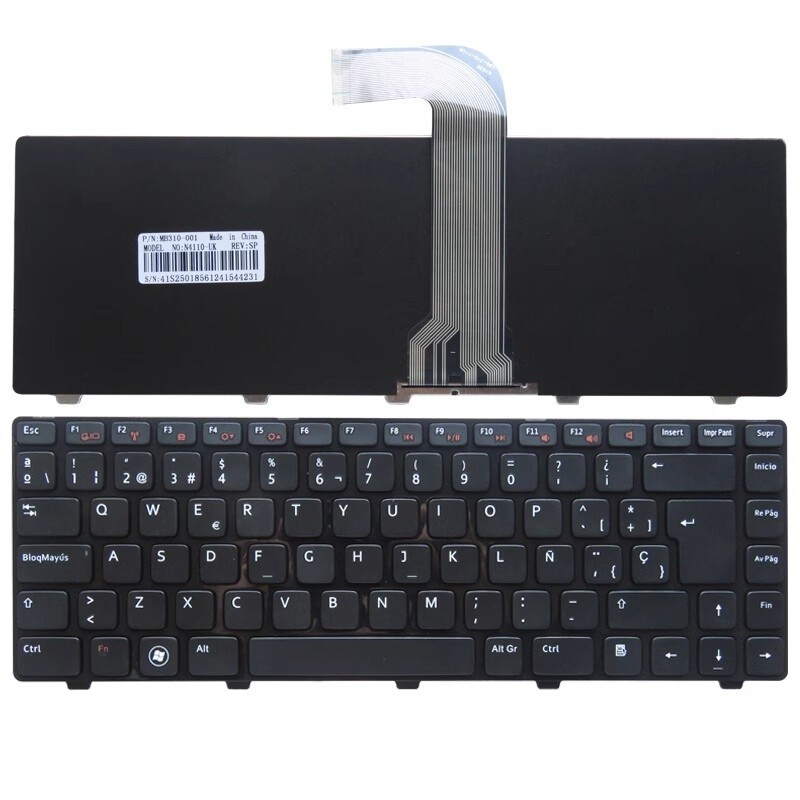 Spanish Keyboard Non-Backlit for N4110 N4040 N4050 M4050 N5050 *le