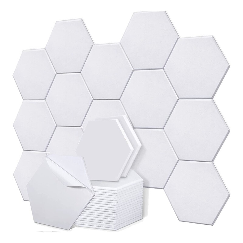 18pcs Self Adhesive Acoustic Plates, Soundproof Wall Plates, 30.5 X 258918-