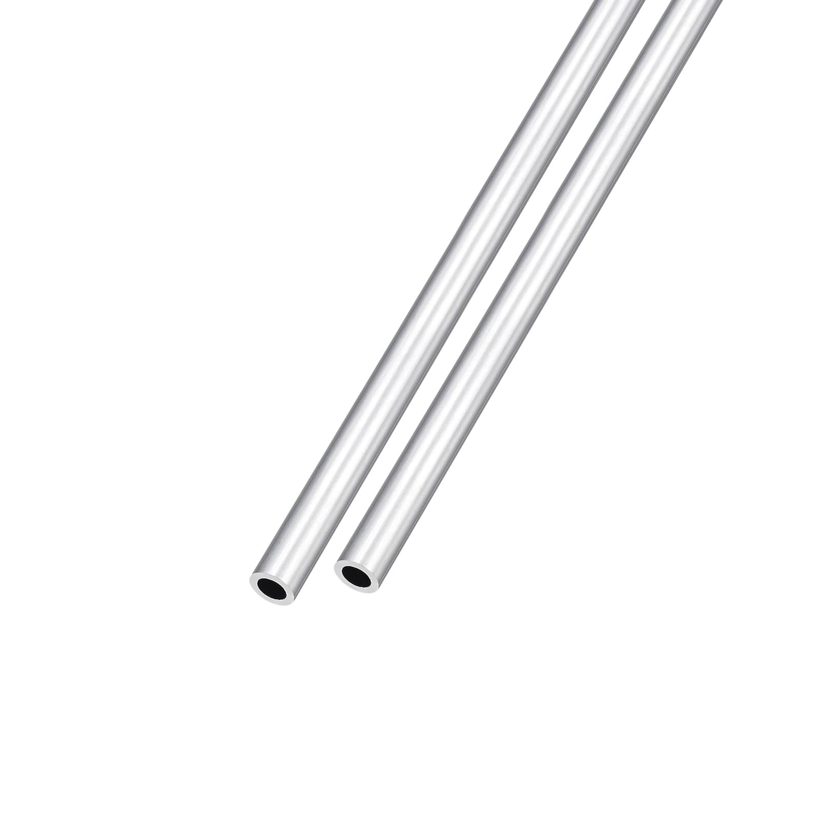 METALLIXITY 6063 Aluminum Tube (5mm OD x 3mm ID x 300mm L) 2Pcs, Aluminum Rou…