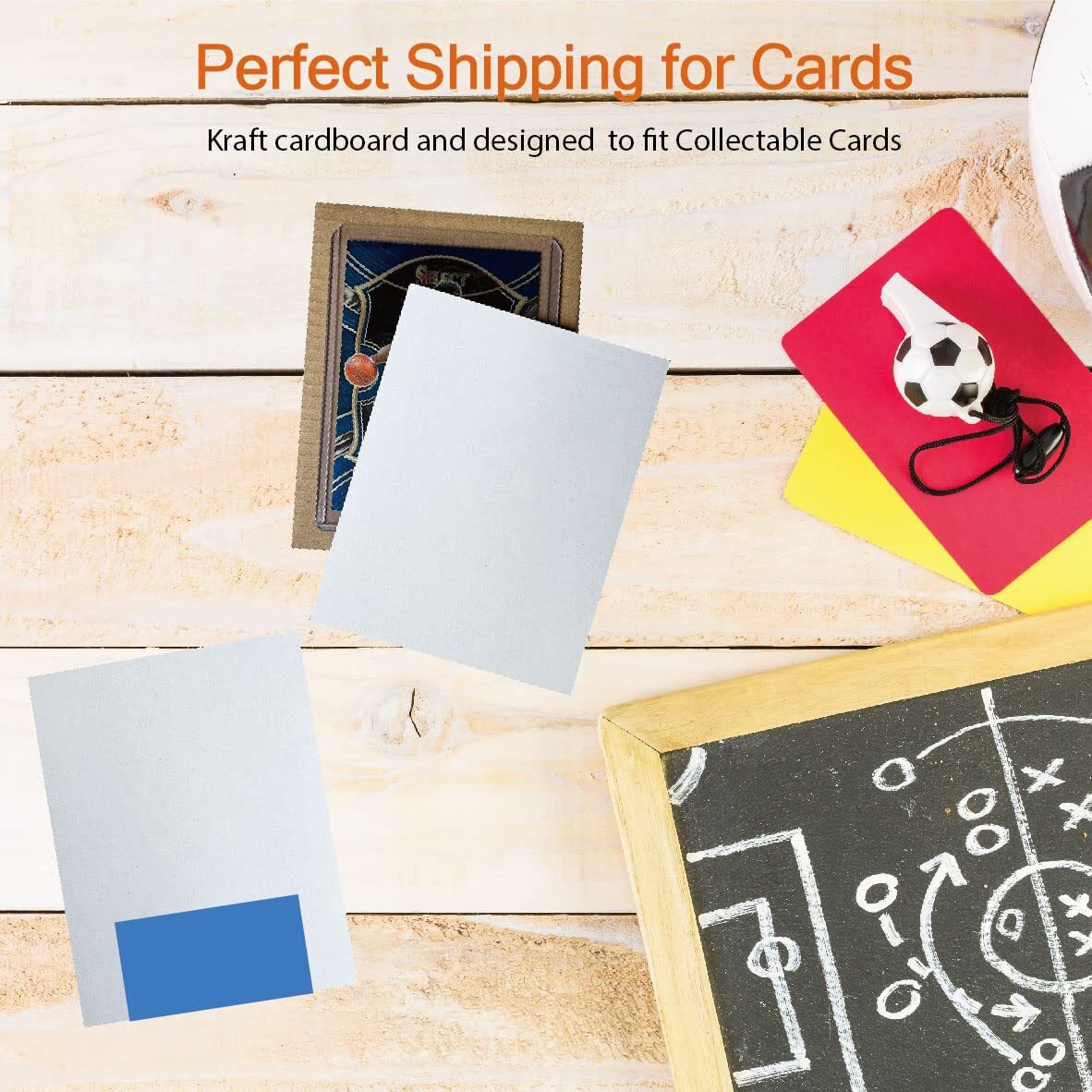 200 Packs 3.5×4.5in White Corrugated Cardboard Sheets Bulk Card Protectors