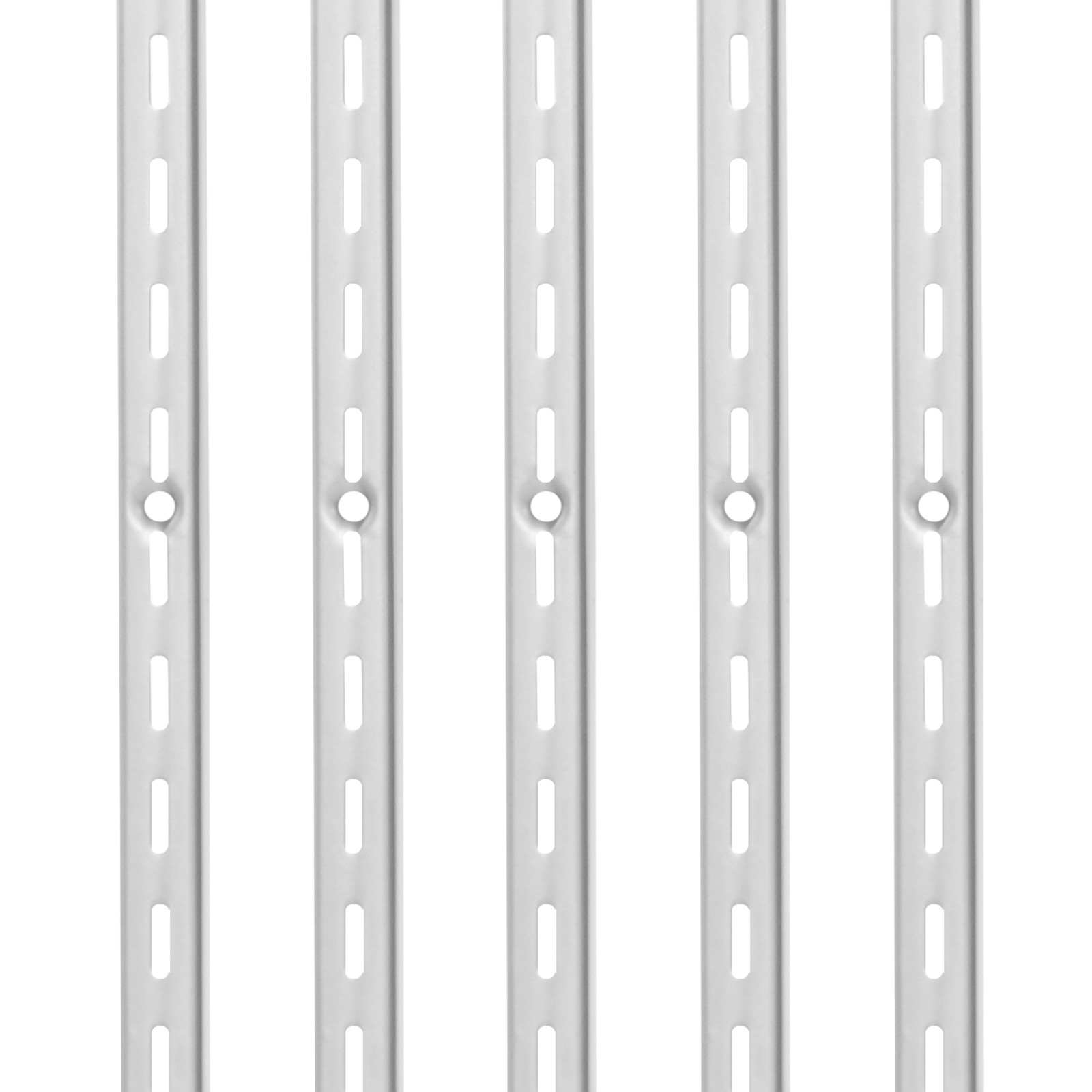 Uimoso 10 Packs 39 inch Steel Wall-Mounted Shelf Track Adjustable