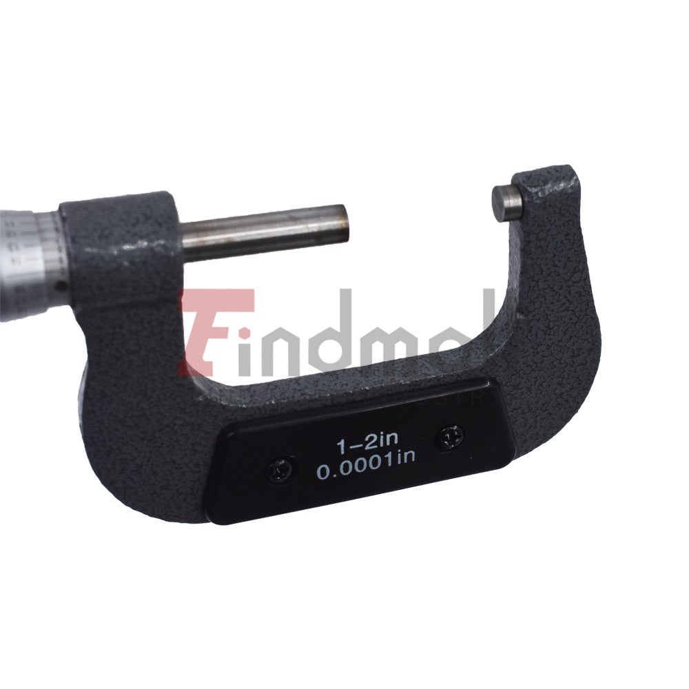 HiGH PRECISION 1 – 2 INCH STANDARD OUTSIDE MICROMETER .0001″