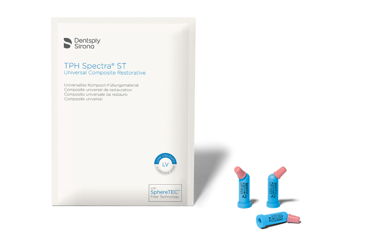 Dentsply Sirona 642221 TPH Spectra ST Low Viscosity Composite Compules 20/Pk A2