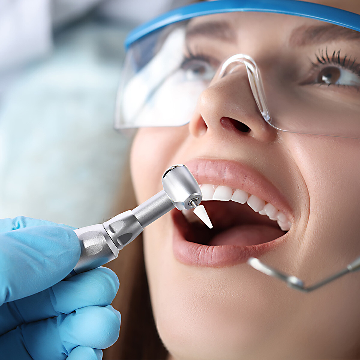 AZDENT /Joydental Dental Low Slow Speed Handpiece Contra Angle Push Button