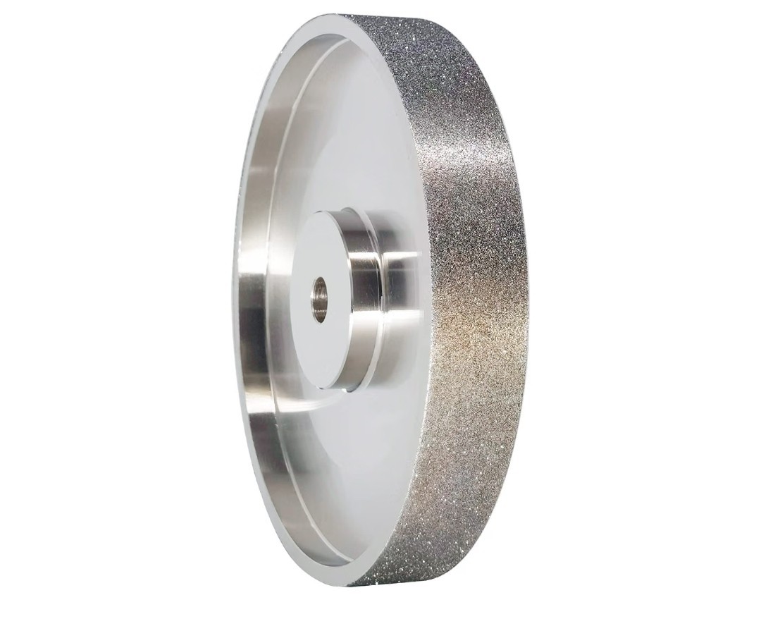 6″ CBN Grinding Wheel 1″ Wide 1/2″ Arbor Grit 80 for High Speed Steel Tool Sharp