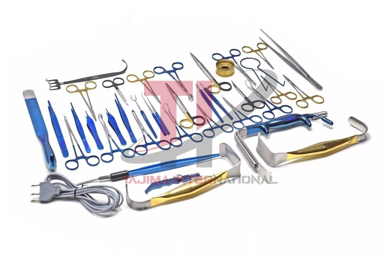 Tebbetts Breast Surgery Instruments Set of 38 PCs Breast Augmentation Set