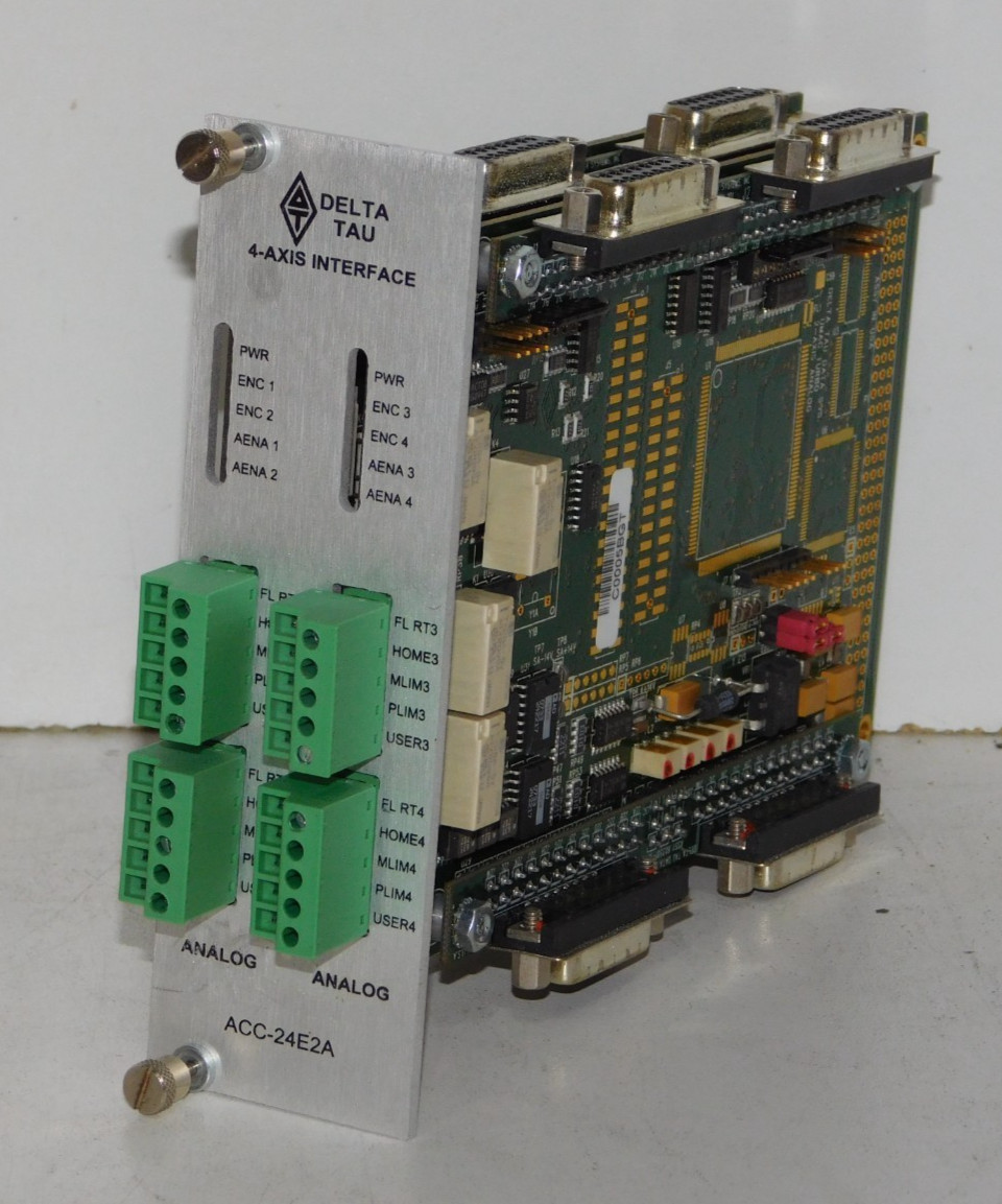 Delta Tau ACC-24E2A 4 Axis Analog Interface Module UMAC Card Board 603581-101