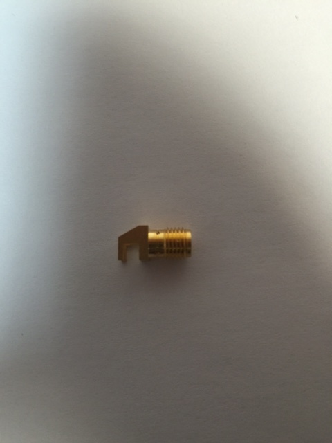 (1pc) 73251-2440 MOLEX SMA JACK 50 OHM 0732512440 GOLD EDGE MOUNT