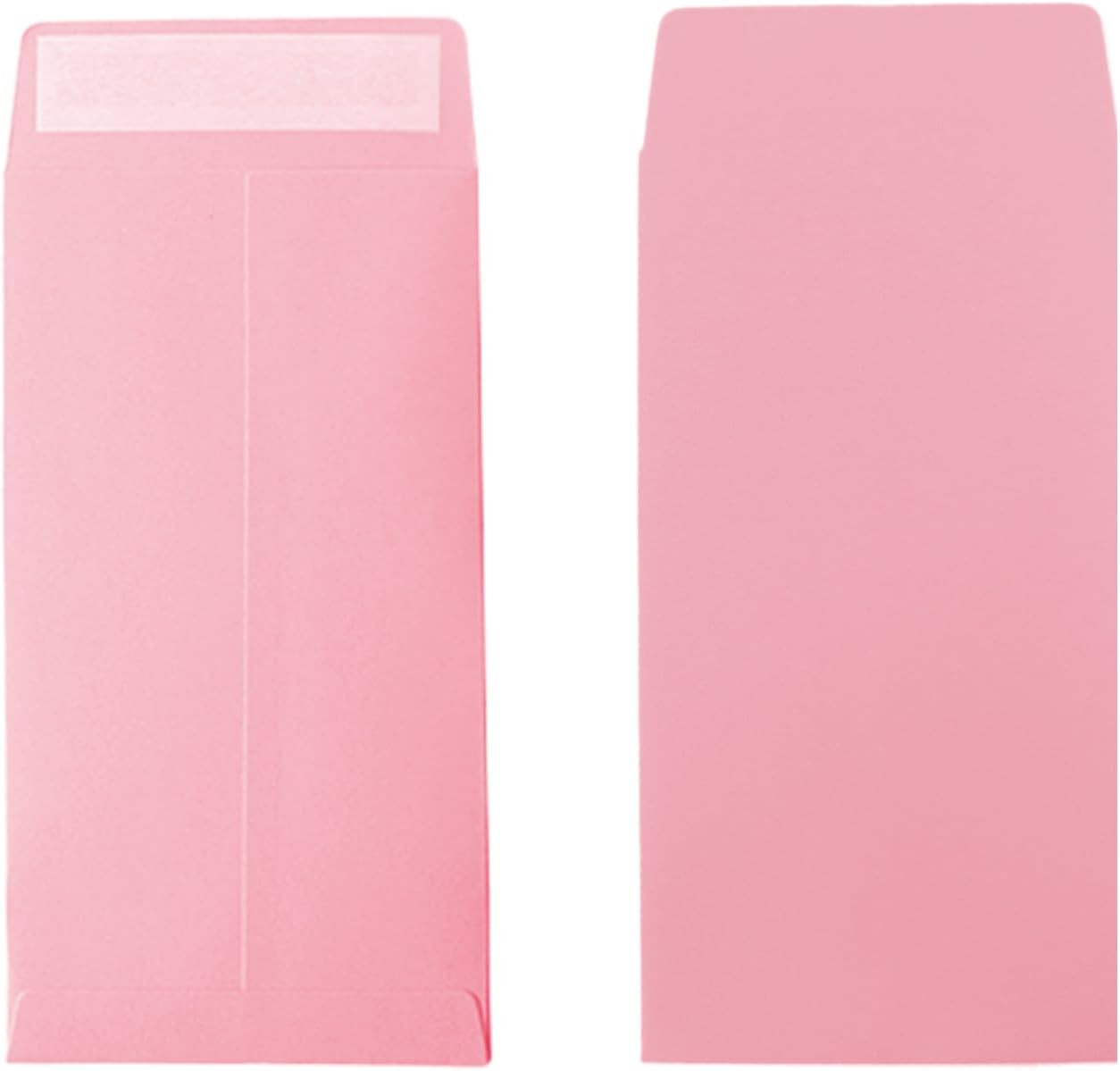 Cash Envelopes 100 packs 3.5×6.5 inches, pink envelopes, coin envelopes, seed en