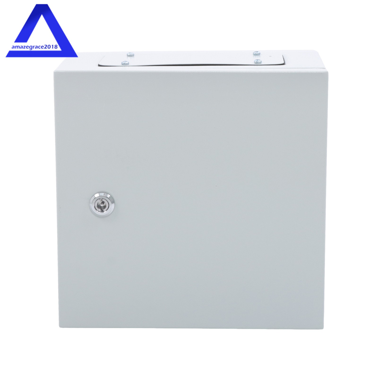 12×12×6” Carbon Steel Electrical Enclosure IP65 Wall Mount Junction Box w/ Lock