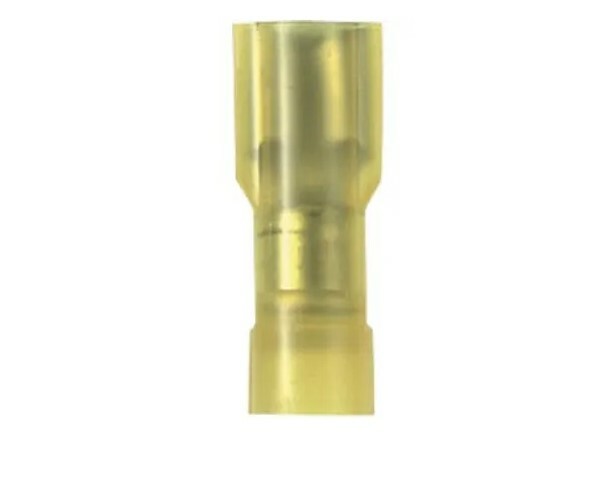 Panduit Dnf10-250Fi-L Female Disconnect,Yellow,12-10Awg,Pk50