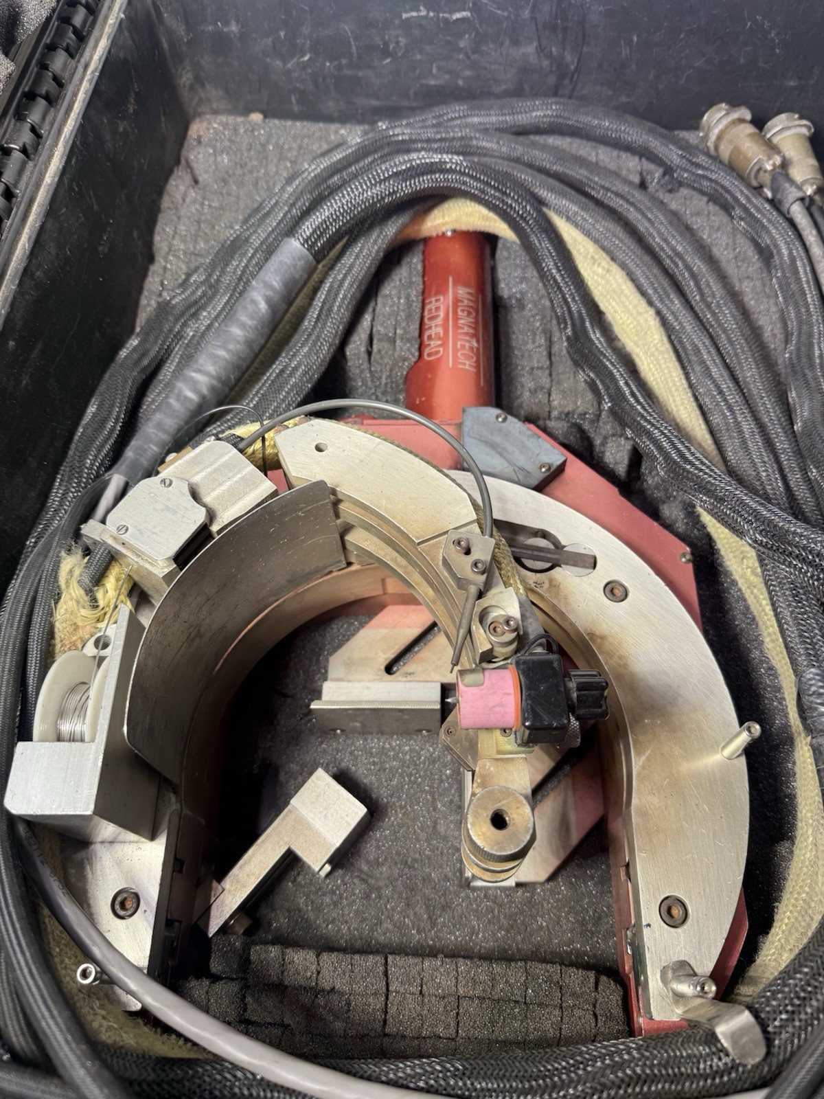 Magnatech Tubemaster Redhead Orbital Welding Head 429 R-3 90-168mm 3.5 – 6.625”