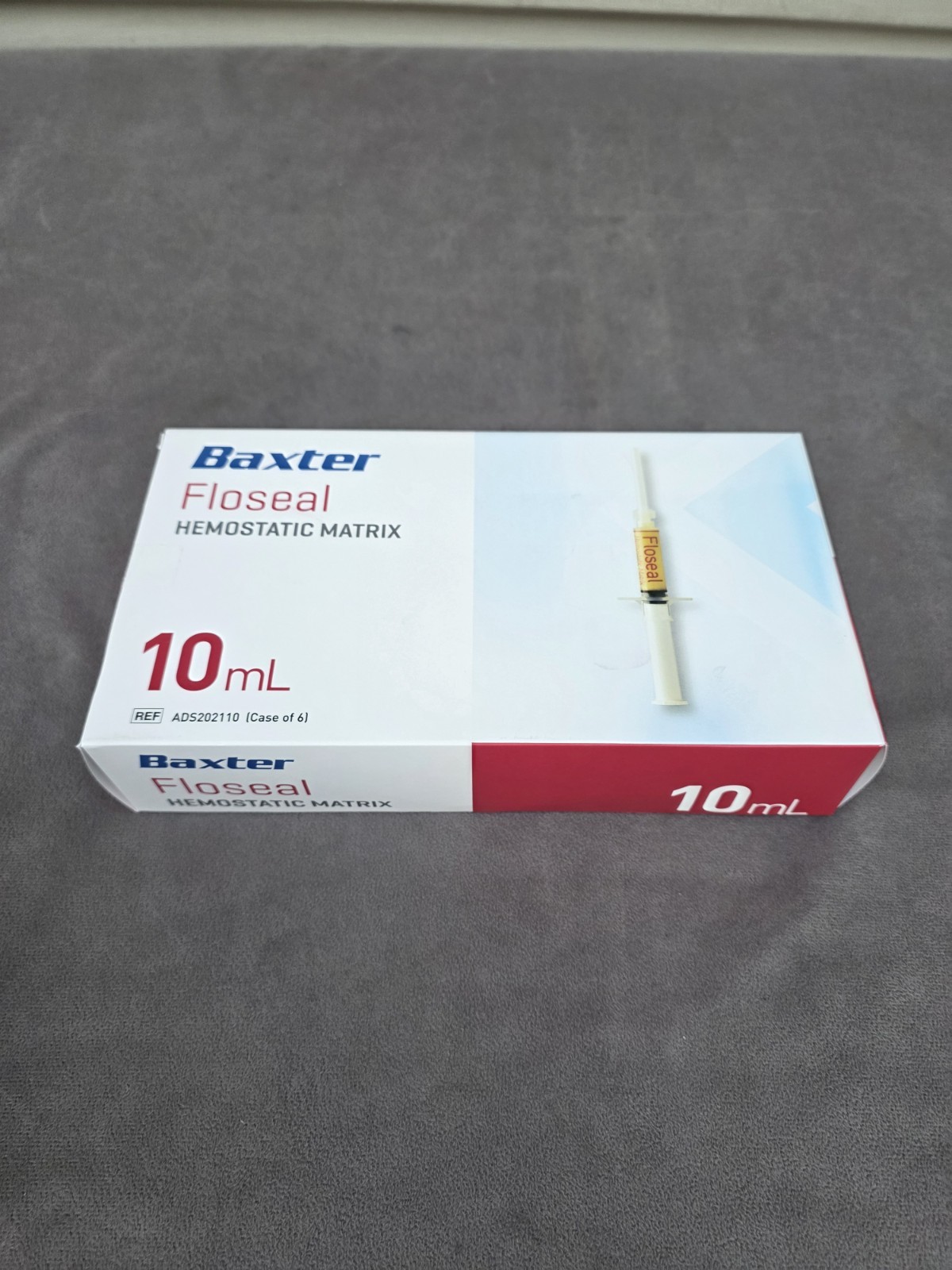 Baxter Floseal Hemostatic Matrix 10mL, Sealed Box EXP: 08/2027 ADS202110