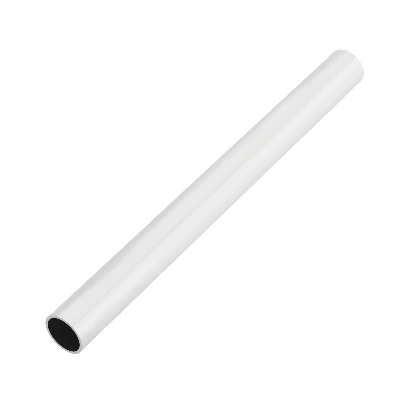 6063 Aluminum Tubing Round Tube 32mm ODx30mm ID 13″Metal Straight Pipe Silver