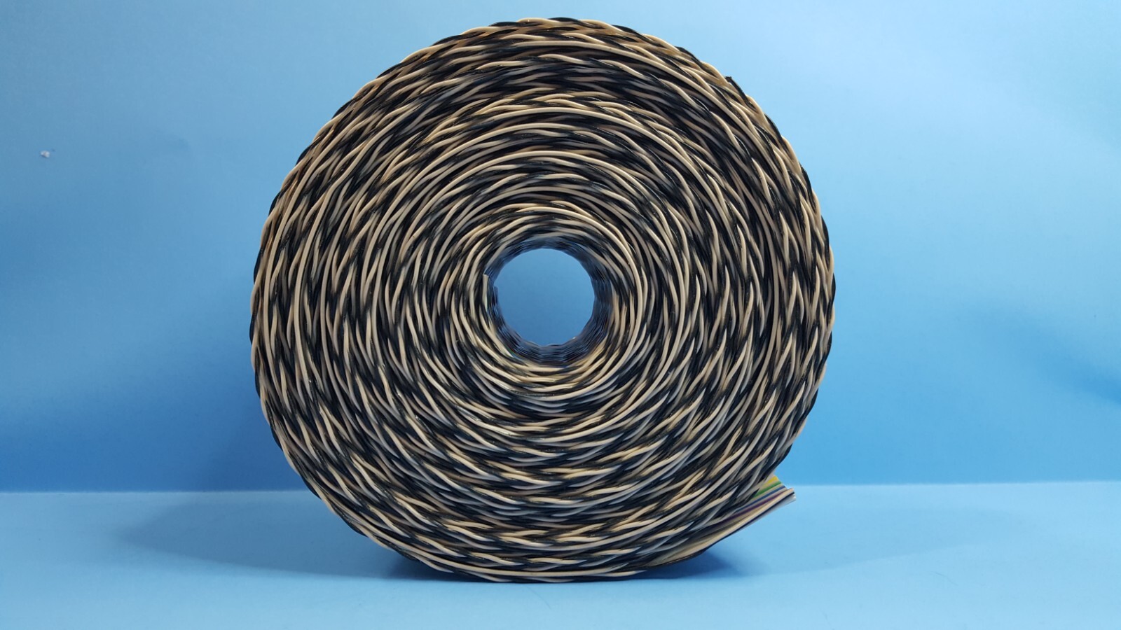 26ft Multi Color Braided Ribbon Cable, 60 Conductor, 1700160, 3M, Twisted Pair