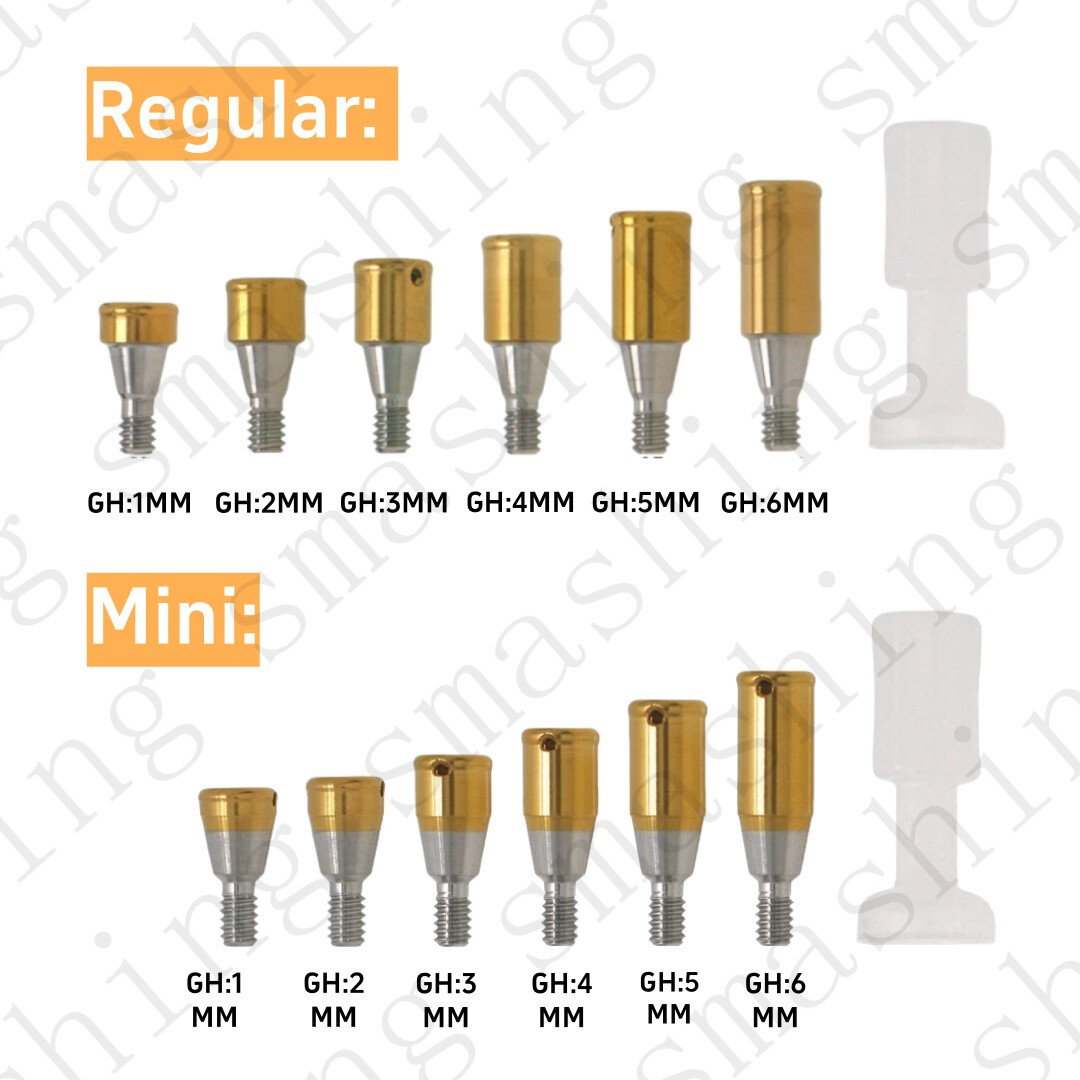 Dental Abutment Retentive Caps Inserts Locator Implant Metal Housing Caps OSSTEM