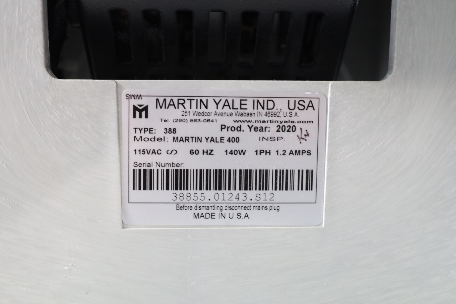Martin Yale Paper Jogger Tabletop Model 400
