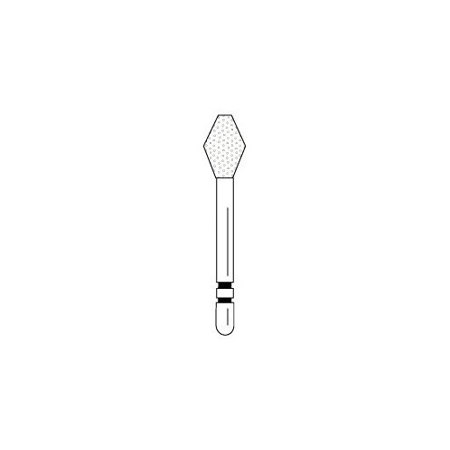Abrasive Technology Two Striper FG #234 Barrel Coarse Grit Diamond Burs 5/Pk
