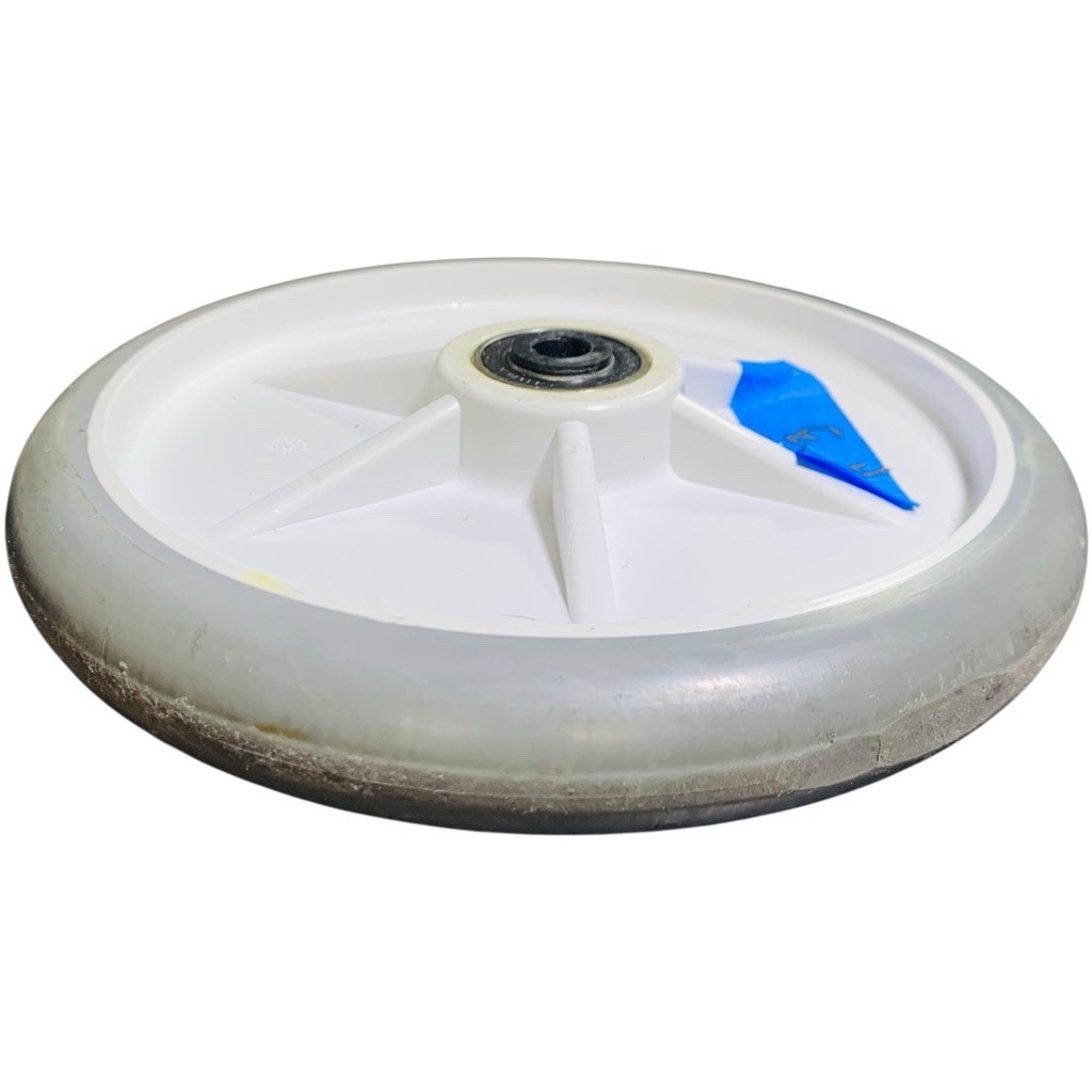 Grey Stryker Stretcher 8” Standard Wheel, Stryker OEM Part 0753-103-215 (#3)