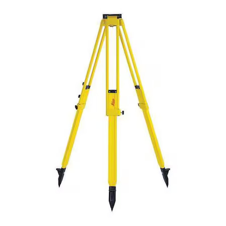 Leica Gst101 Tripod, Heavy Duty, Flat Head Style