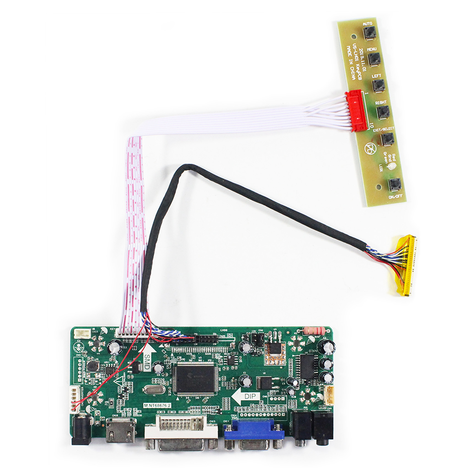 HDMI VGA DVI LCD Controller Board For 12.1in LB121S03-TL04 800×600 LCD Screen
