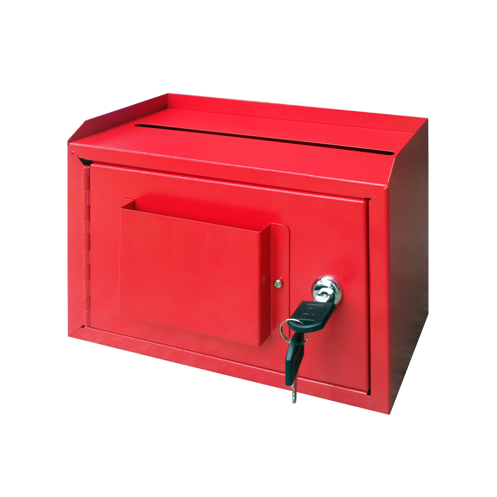 Wallmount Cash Box Desktop Donation Box Mail Suggestion Collection FundrasingBox