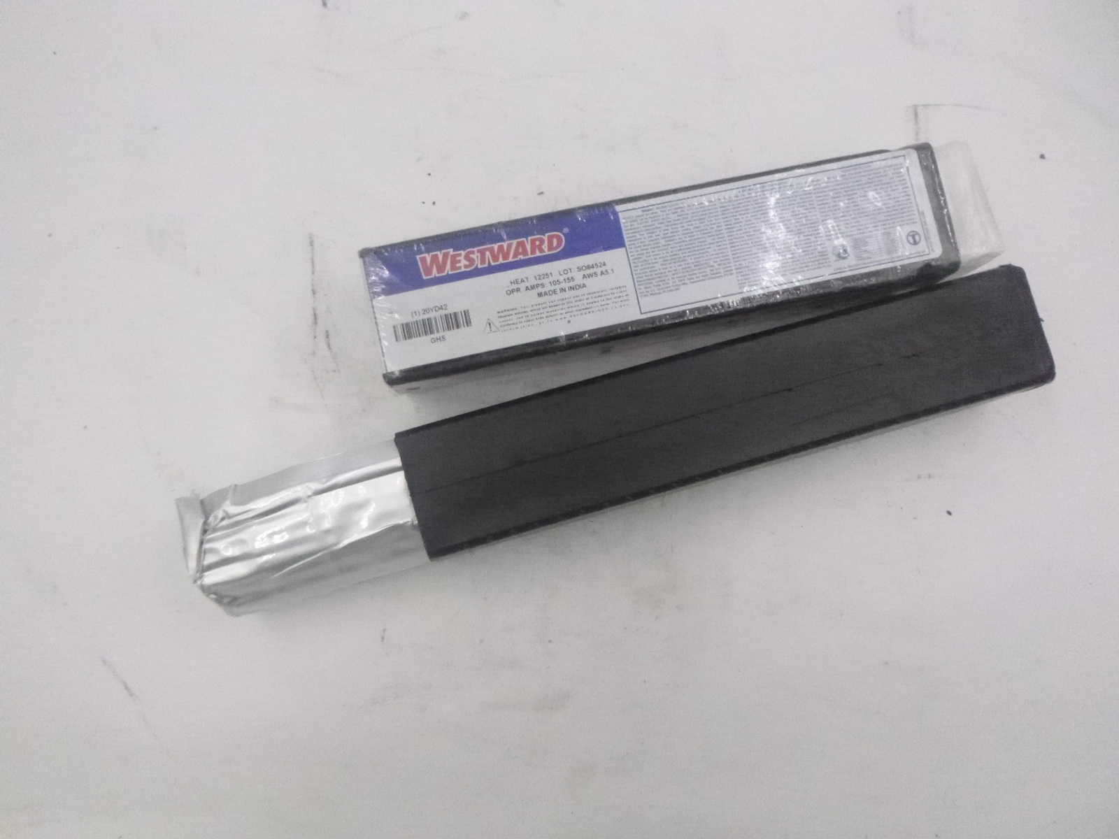 Westward 5 Lbs 1/8″ E7018/E7018-1 Stick Welding Electrodes AWS A5.1 105-155A